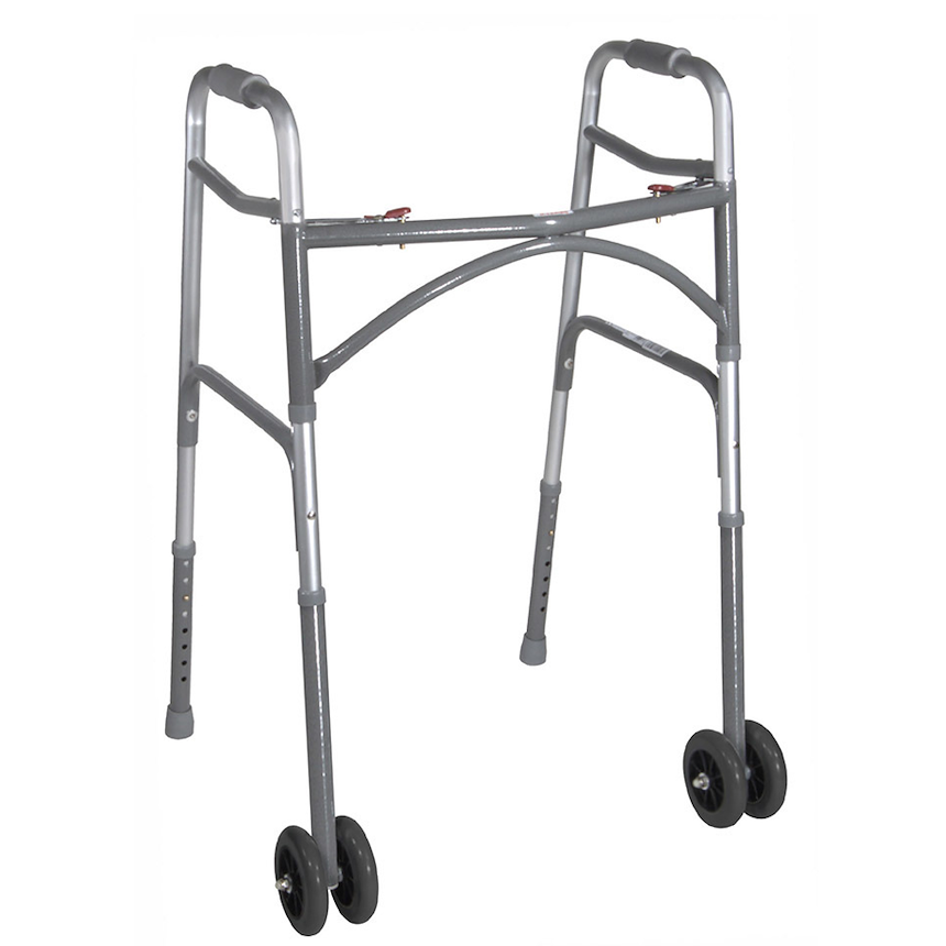 Drive Medical Deluxe Bariatric Folding Walker Standard Walkers from SpinLife