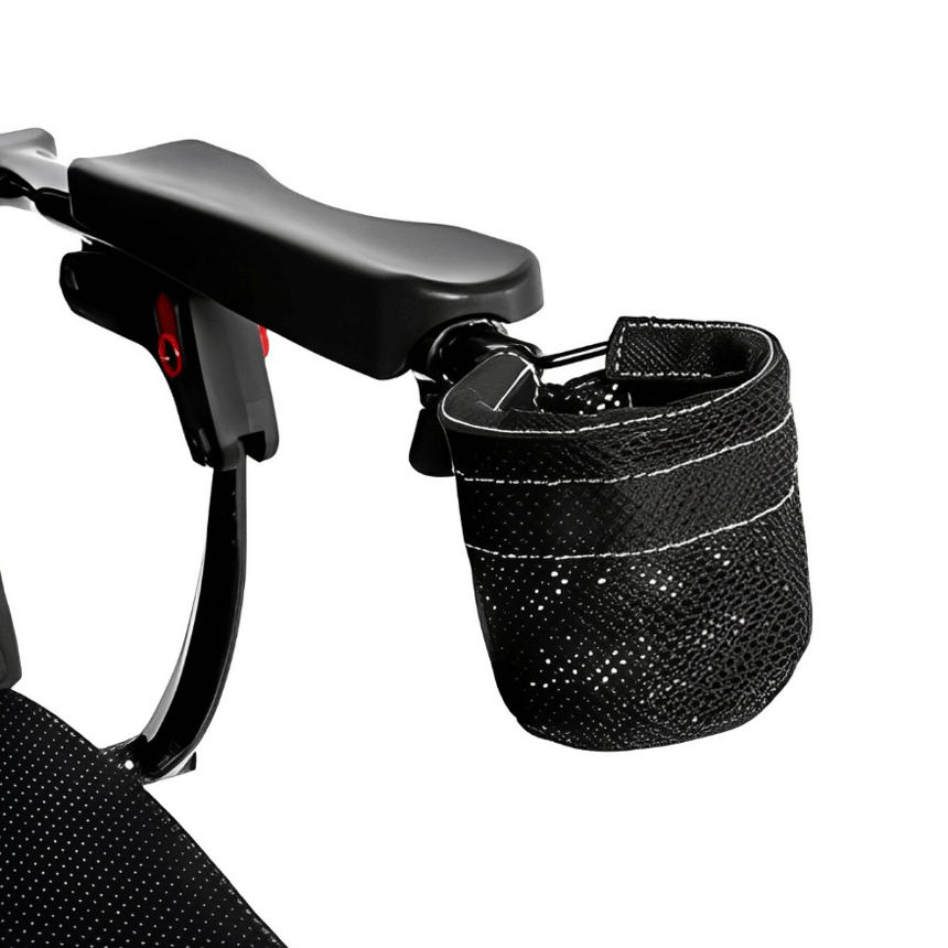 Pride Jazzy Carbon Mesh Cup Holder | SpinLife