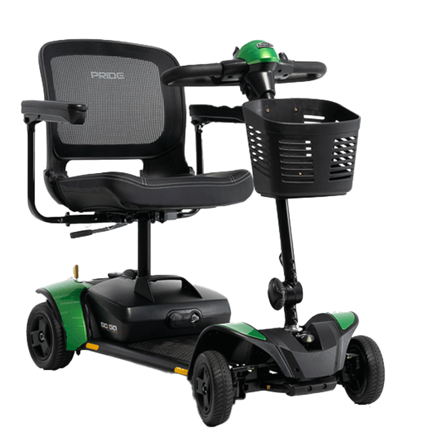 Pride Go Elite Traveller 2 4-Wheel Mobility Scooters Travel Scooter from SpinLife