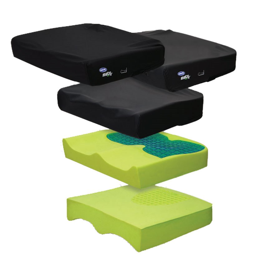 Motion Concepts Matrx PSP (Posture Seat Polymer) Cushion - Heavy Duty Positioning Cushions from SpinLife