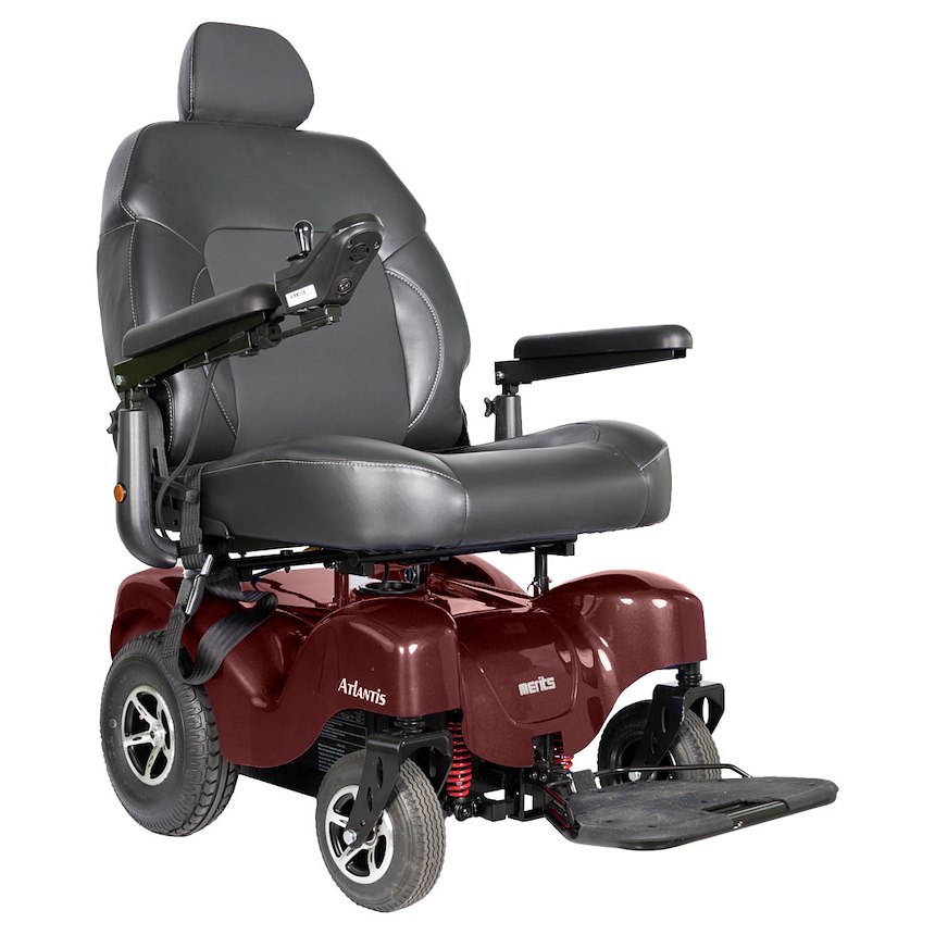Merits Health Atlantis Heavy Duty Power Chair Wheelchair from SpinLife