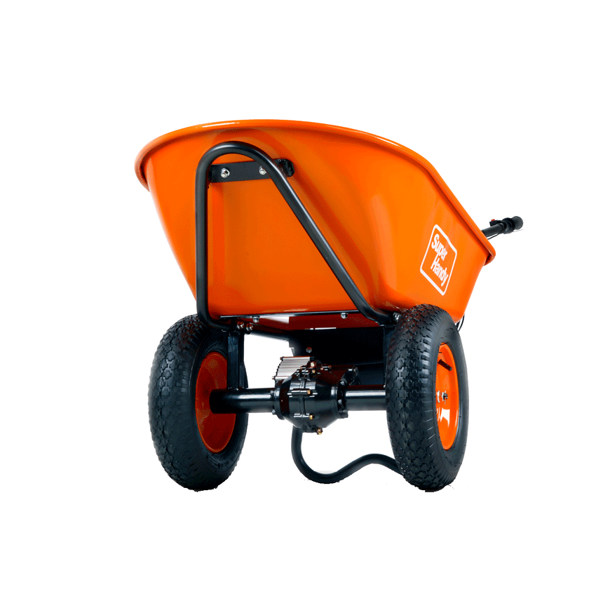 Super Handy Wheelbarrow Electric Powered Utility Cart Outdoor Aids from SpinLife
