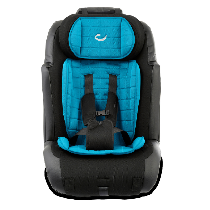 Shown with black insert and red headrest
