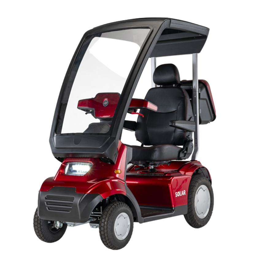Afikim Solar Scooter with Canopy Afikim Solar Scooter with Canopy