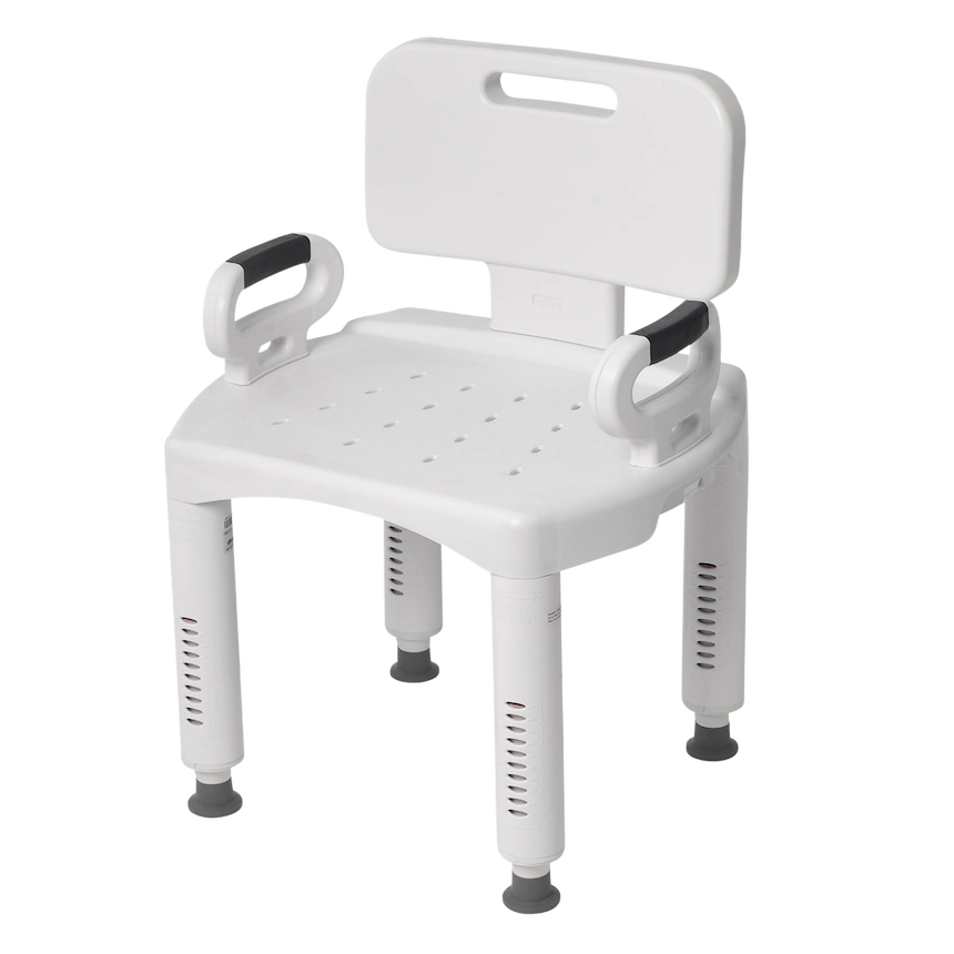 Premium Series Shower Chair w/ Back & Arms Premium Series Shower Chair w/ Back & Arms