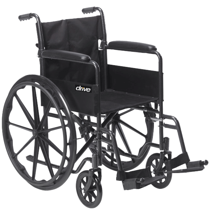 Drive Medical Silver Sport 1 Wheelchair from SpinLife