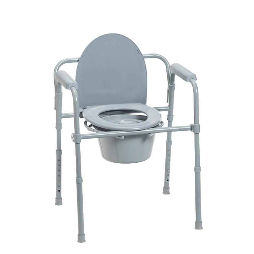 Drive Medical Folding Steel Commode Commodes from SpinLife
