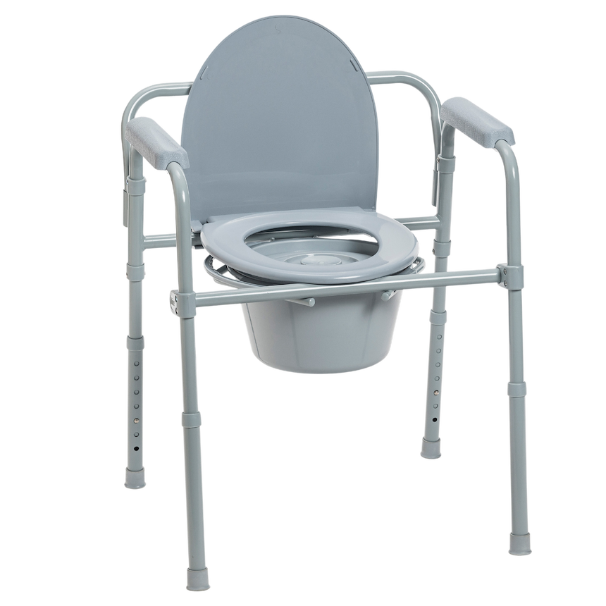 Folding Steel Commode Folding Steel Commode