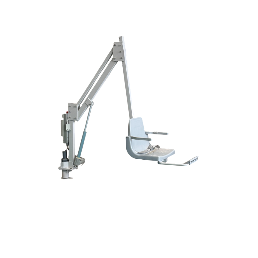 R375NA 360 Deg Rotational Pool Lift without Anchor, 375 lbs Capacity