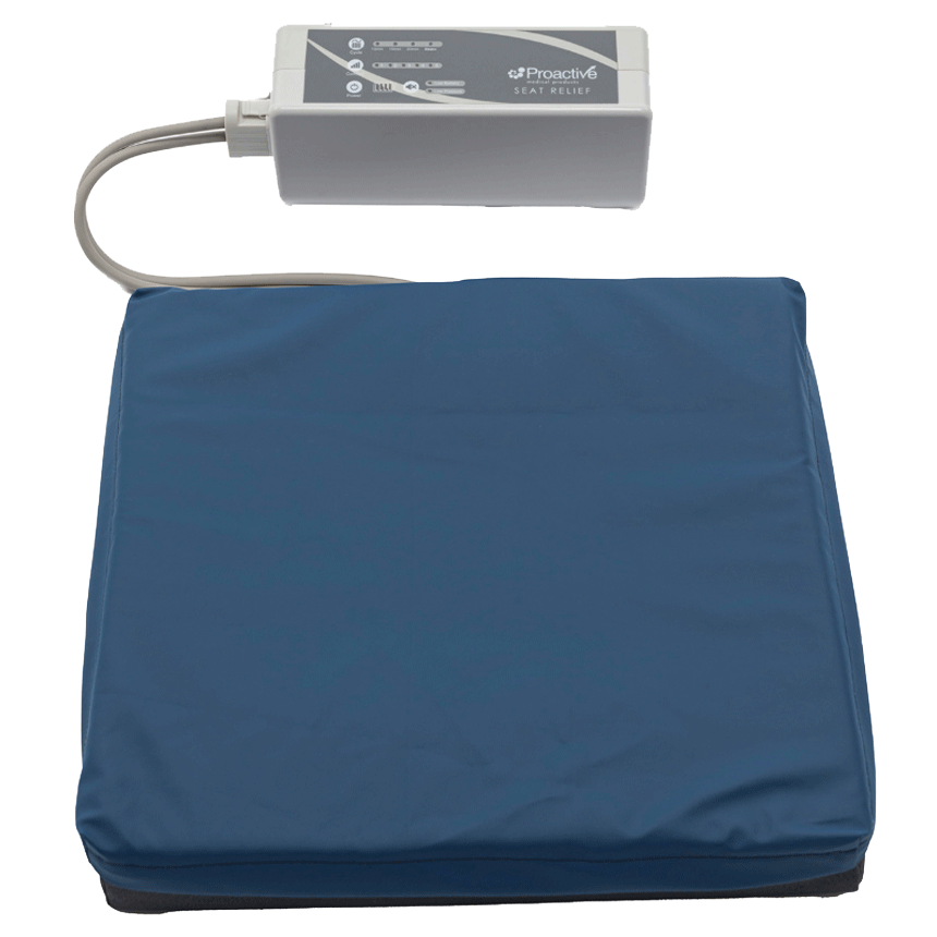 Proactive Medical Protekt Seat Relief Alternating Pressure Cushion w/Pump Air Cushions & Backs from SpinLife