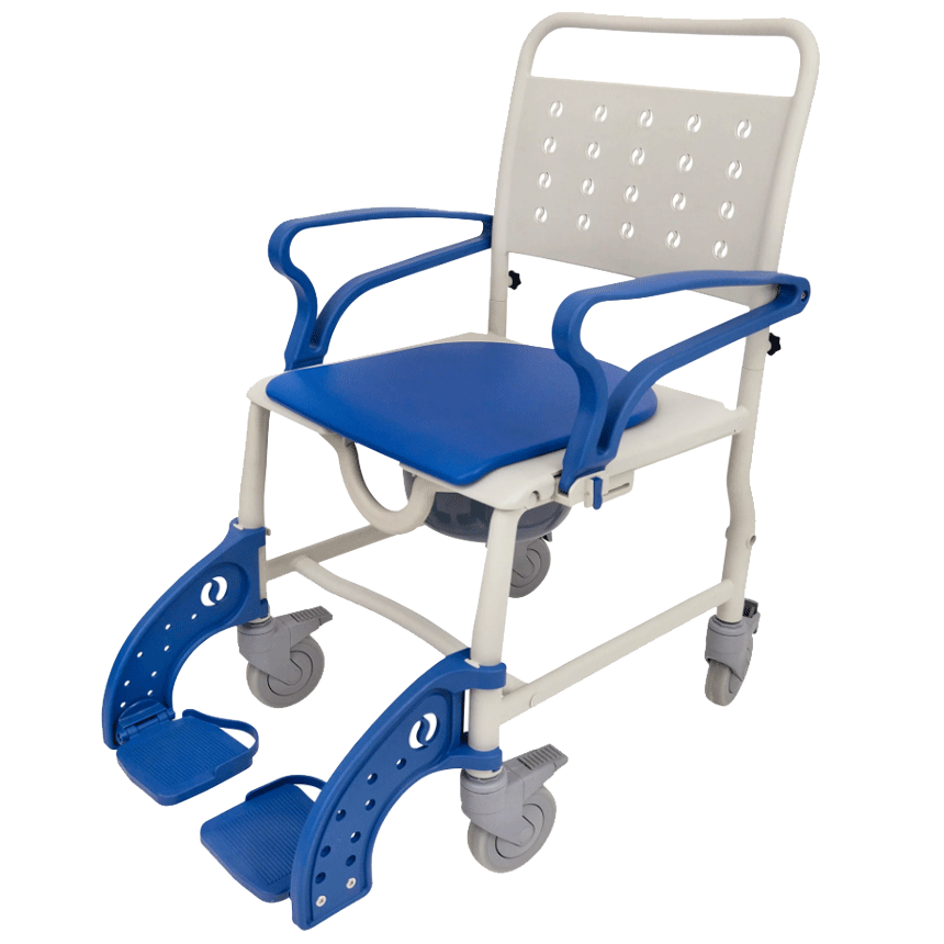 Climbing Steps Sidekick Shower Chair Rehab Commode Chairs from SpinLife