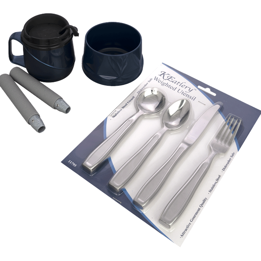 Performance Health Parkinson's Deluxe Weighted Kit For The Home from SpinLife