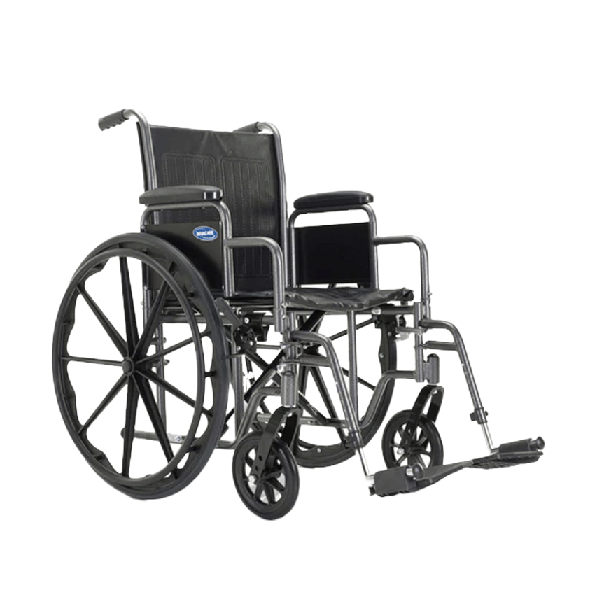 Invacare Essentials EX1 Manual Wheelchair Standard Lightweight from SpinLife