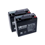 Battery, 12V/22AH (Pair)