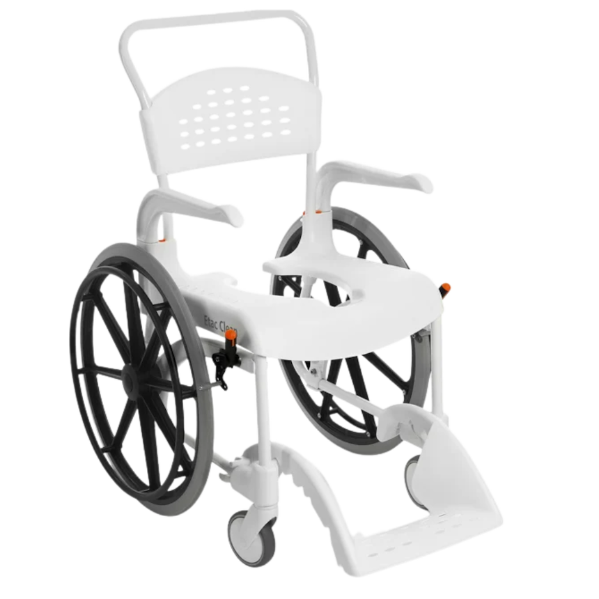 Etac Clean 24" Self Propel Shower Chair Etac Clean 24" Self Propel Shower Chair