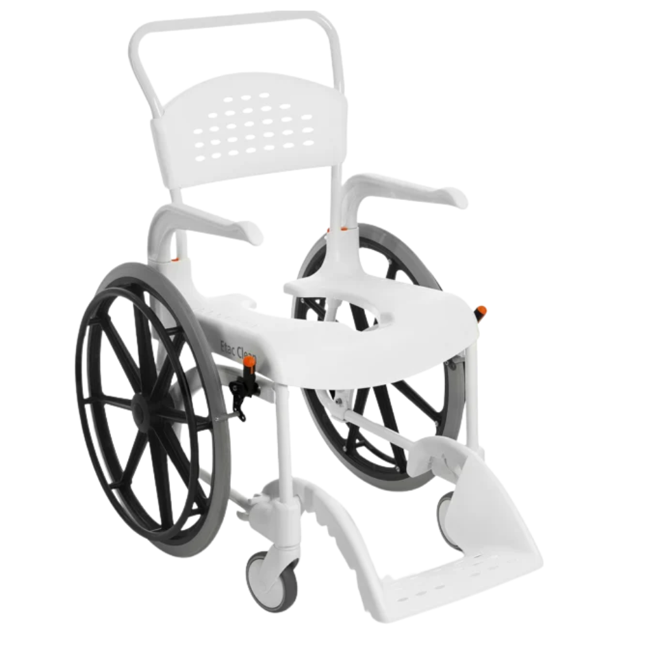 Etac Clean 24" Self Propel Shower Chair Etac Clean 24" Self Propel Shower Chair