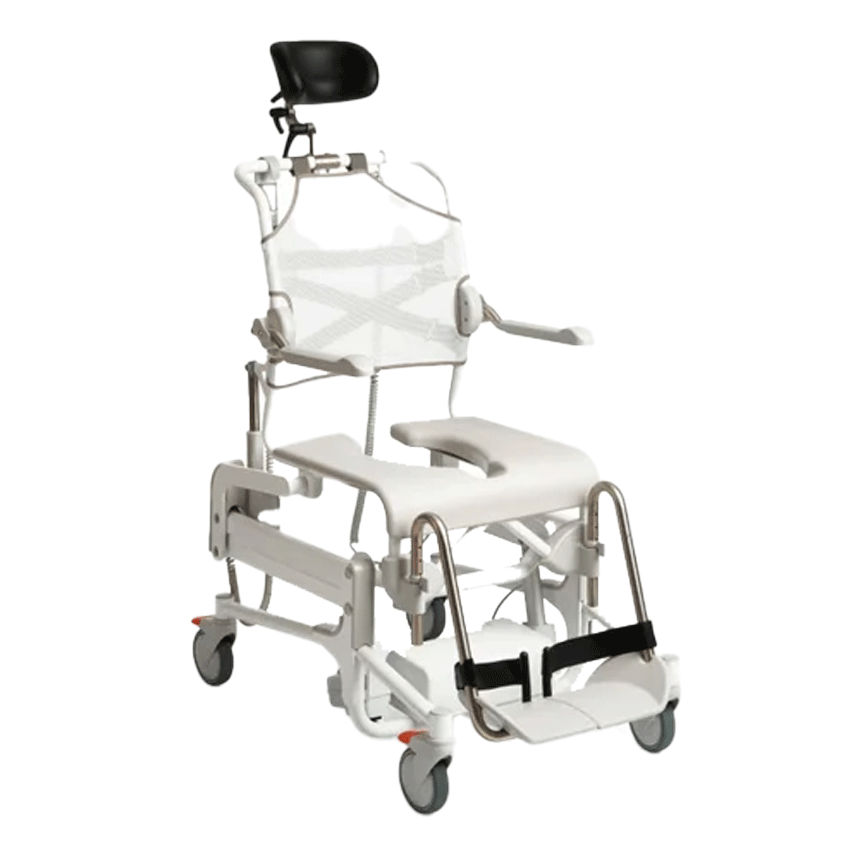 Etac - Bathroom Aids Alto Powered Mobile Shower Commode Rehab Chairs from SpinLife