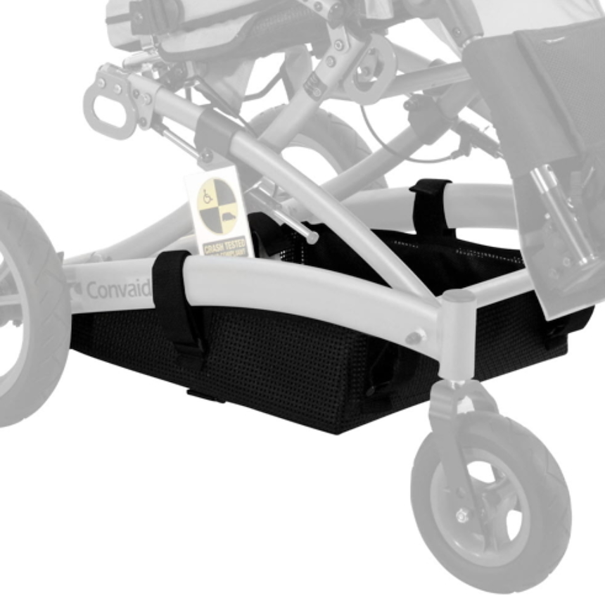 Convaid Under Seat Storage Basket Spinkids Accessories from SpinLife