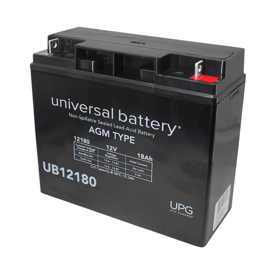 UPG 12V 18AH sealed lead acid battery UPG 12V 18AH sealed lead acid battery