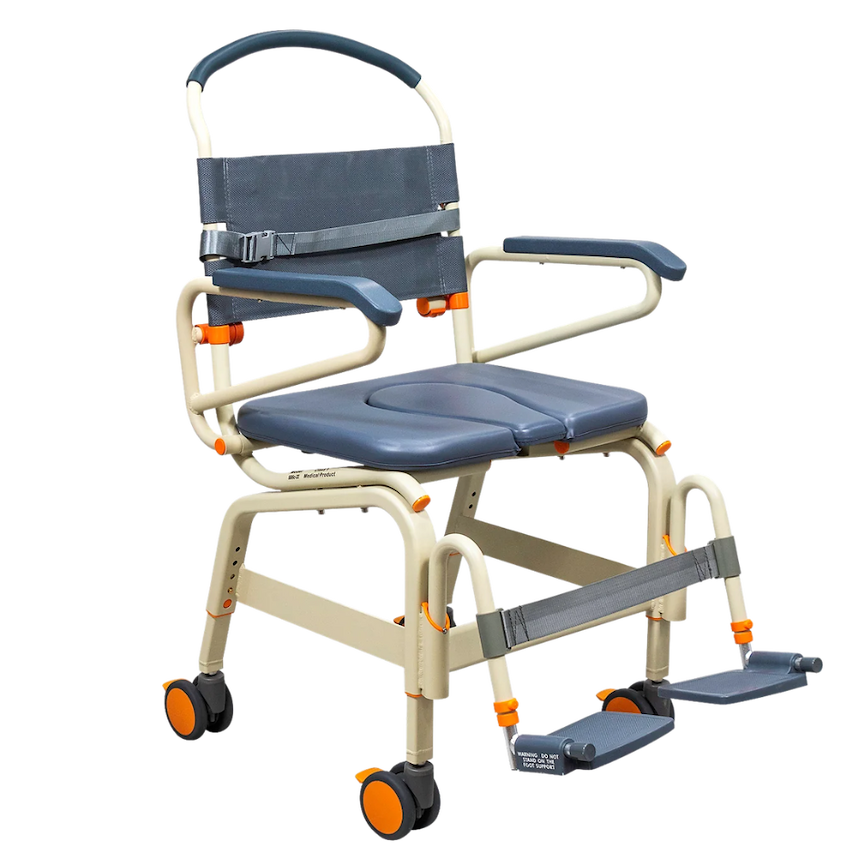 SolutionBased ShowerBuddy Bariatric Rehab Shower Commode Chairs from SpinLife