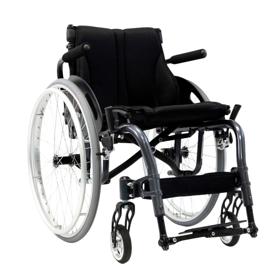 Karman Healthcare S-ERGO ATX Ultra Lightweight Folding Wheelchair from SpinLife