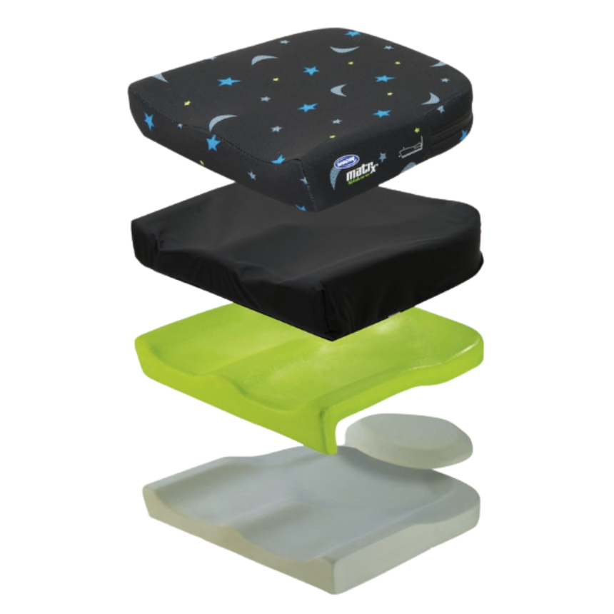 Motion Concepts Matrx KID*AB*RA Cushion Backs And Cushions from SpinLife