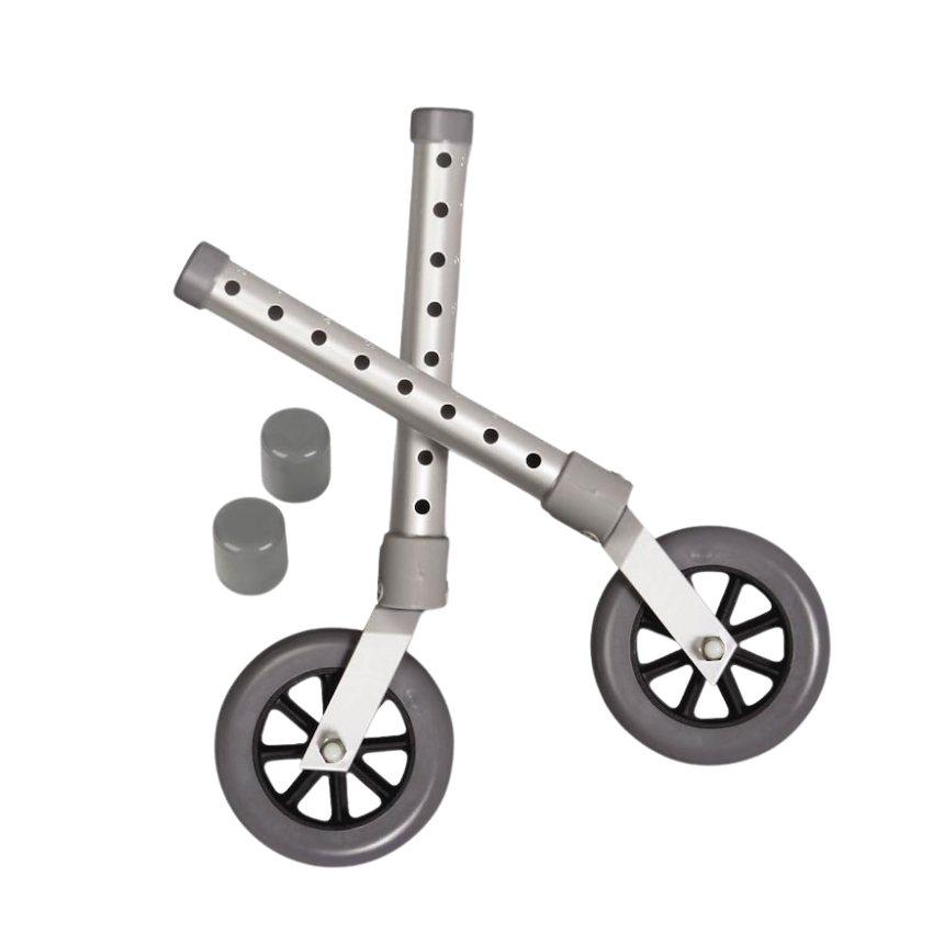 WHL,5" DIA,SWIVEL,F/WALKER W/1" TUB, PAIR WHL,5" DIA,SWIVEL,F/WALKER W/1" TUB, PAIR