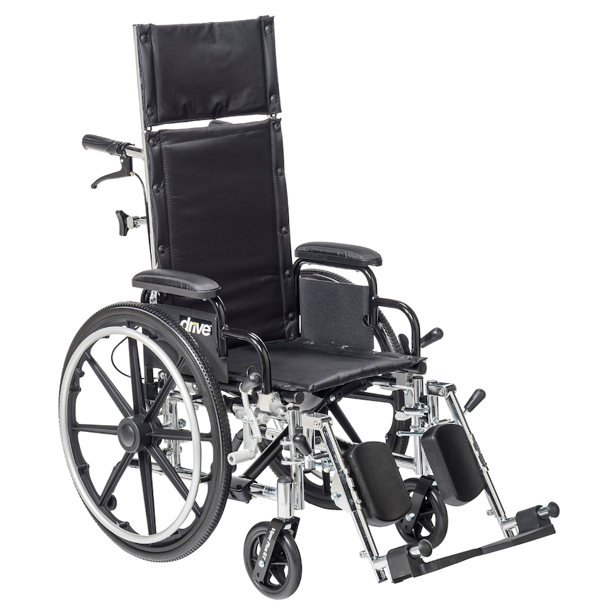 Drive Medical Viper Plus Reclining Wheelchair Recliner & Tilt from SpinLife