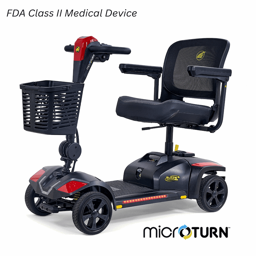 Golden Technologies Buzzaround XL+ - Golden Technologies 4-Wheel