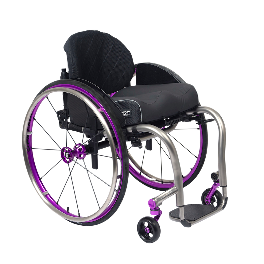RARA ZRa Series 2 Ultralight Titanium Wheelchair | SpinLife