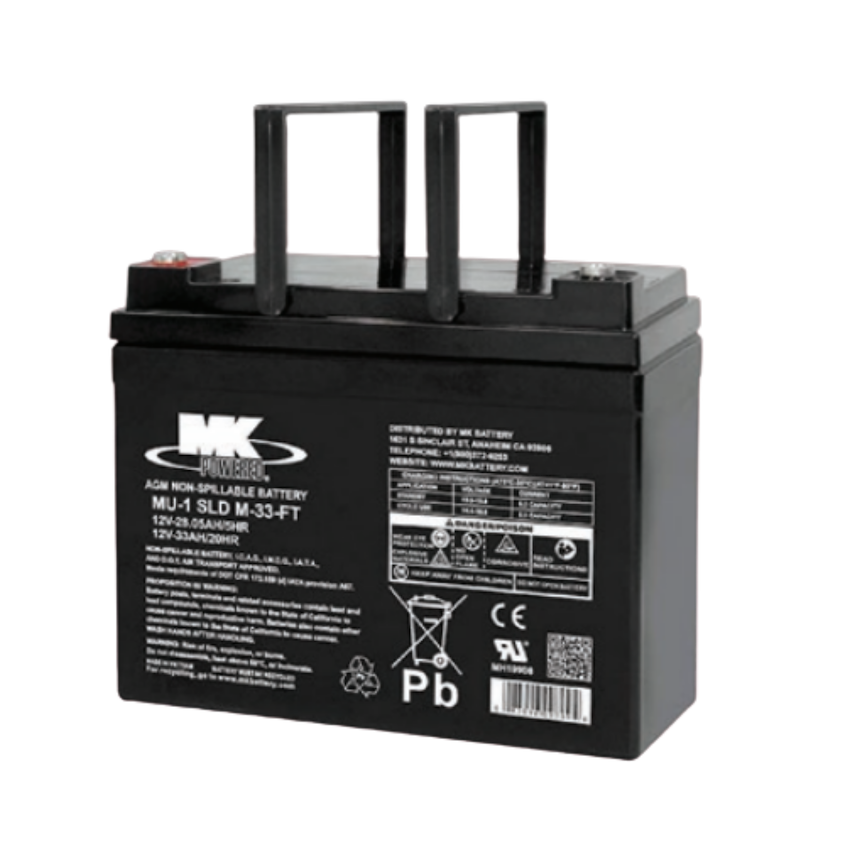 12V 33 AH Sealed AGM (pair) 12V 33 AH Sealed AGM (pair)