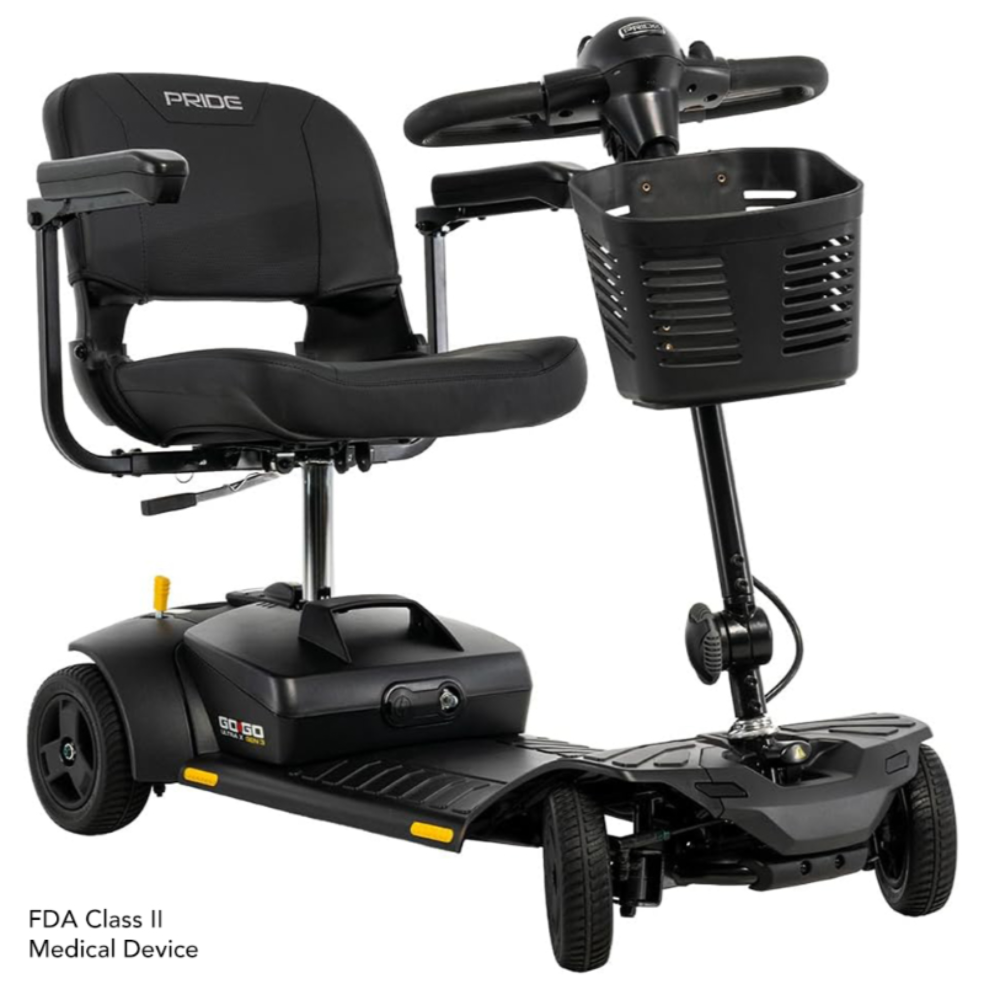 Pride Go Ultra X 4-Wheel Mobility Scooters Travel Scooter from SpinLife