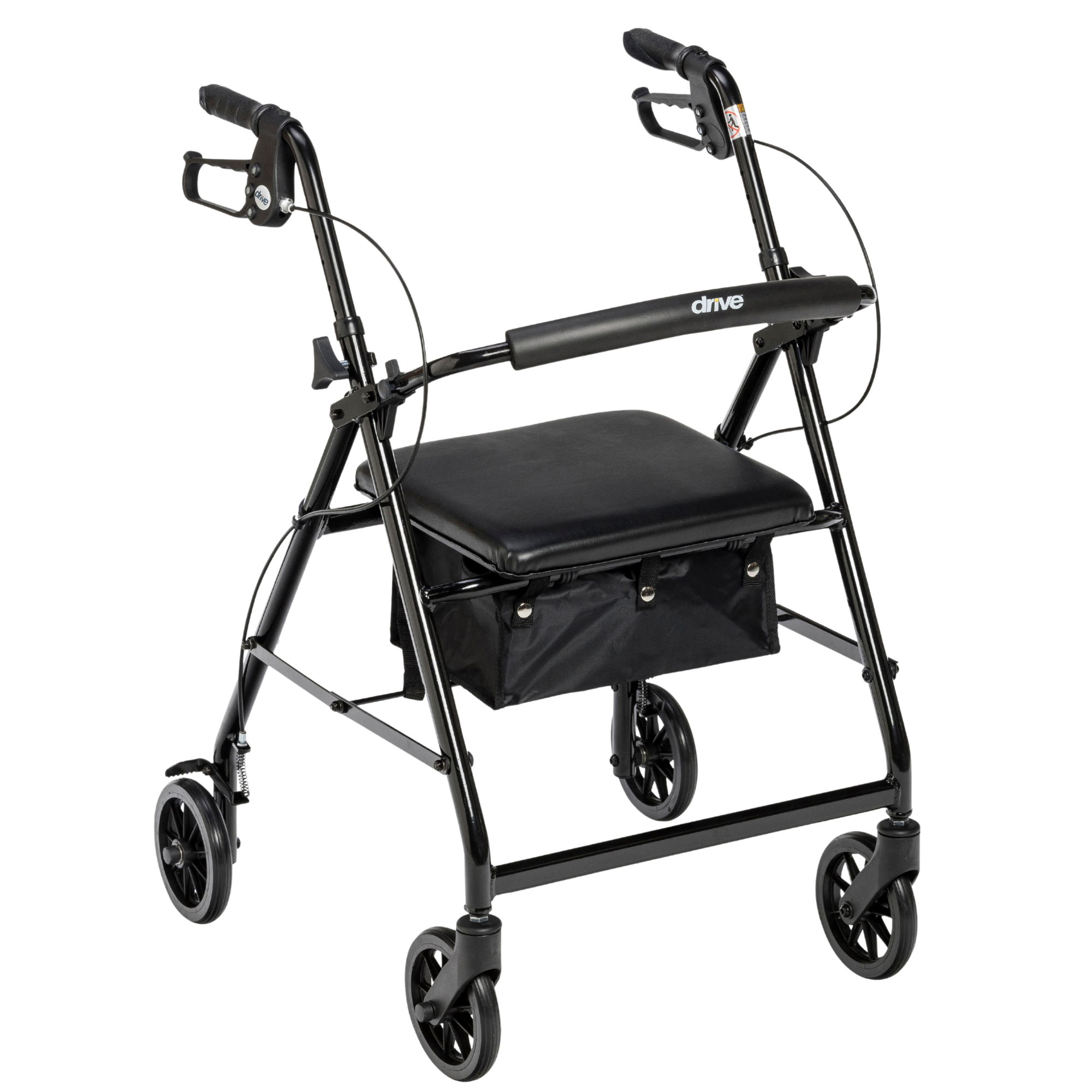 Drive Medical Aluminum Rollator, 6 Casters Rolling Walkers from SpinLife