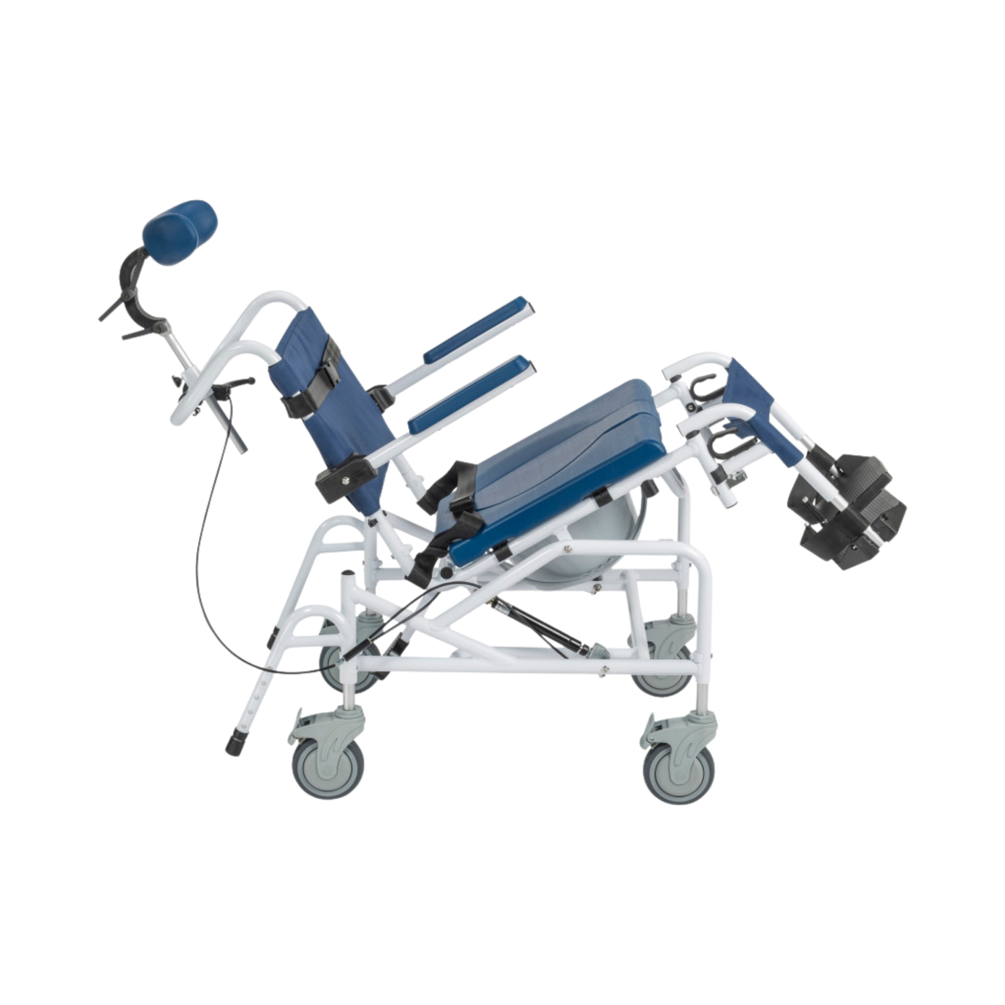 Drive Medical Tilting Aluminum Rehab Shower Chair Commode Chairs from SpinLife