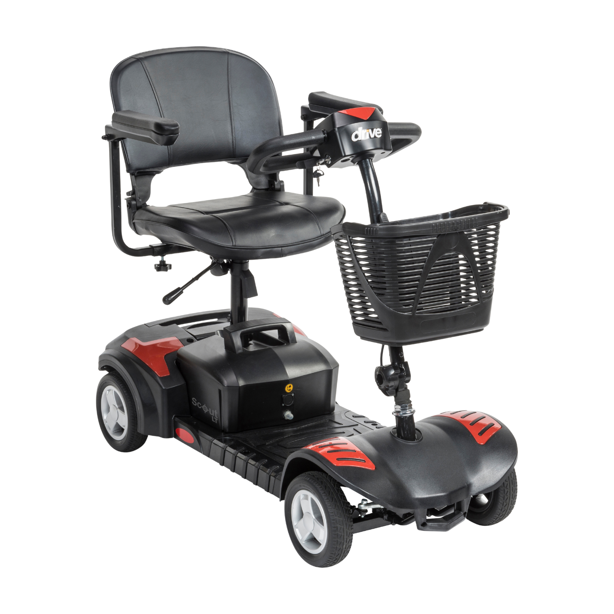Drive Medical Scout 4 Extended Range Mobility Scooters Travel Scooter from SpinLife