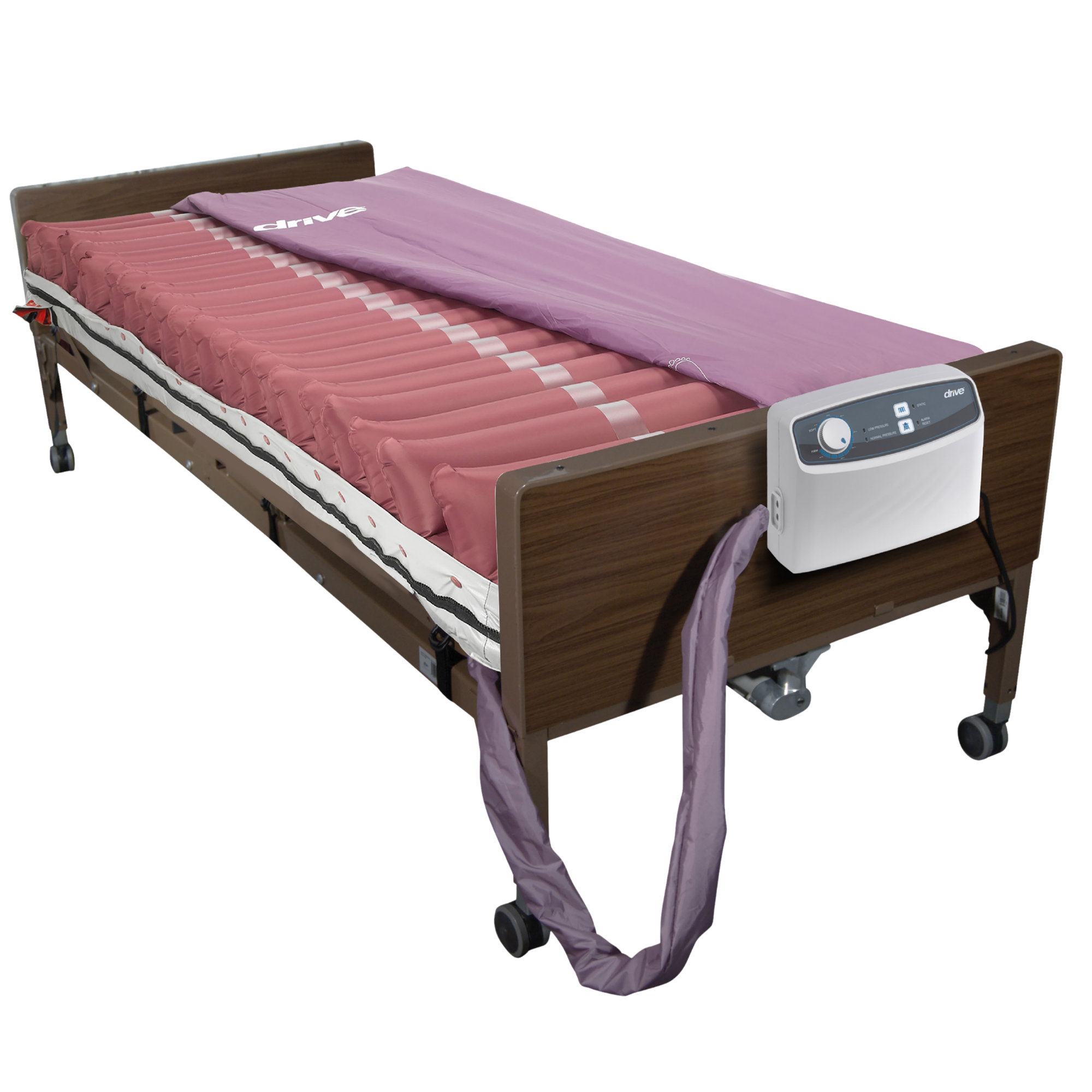 Drive Medical Med-Aire Alternating Pressure Mattress Replacement System With Low Air Loss Systems from SpinLife
