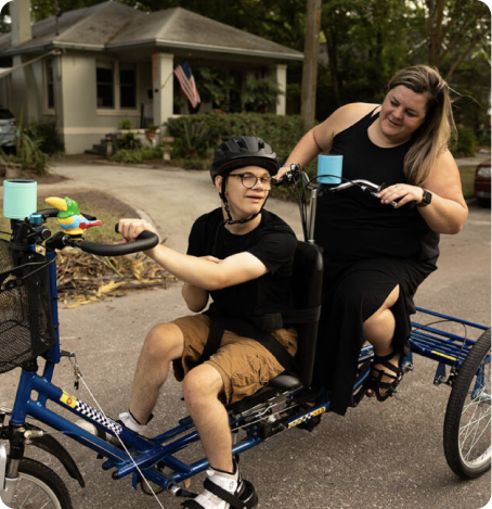 Adaptive bike example 1